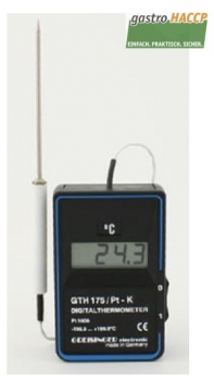 GTH 175/Pt-K, preiswertes HACCP-Temperaturmessger�t mit Teflonkabel