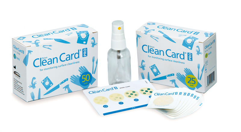 Hygiene Schnelltest amfora Orion Clean Card® PRO Kombi 75 Karten